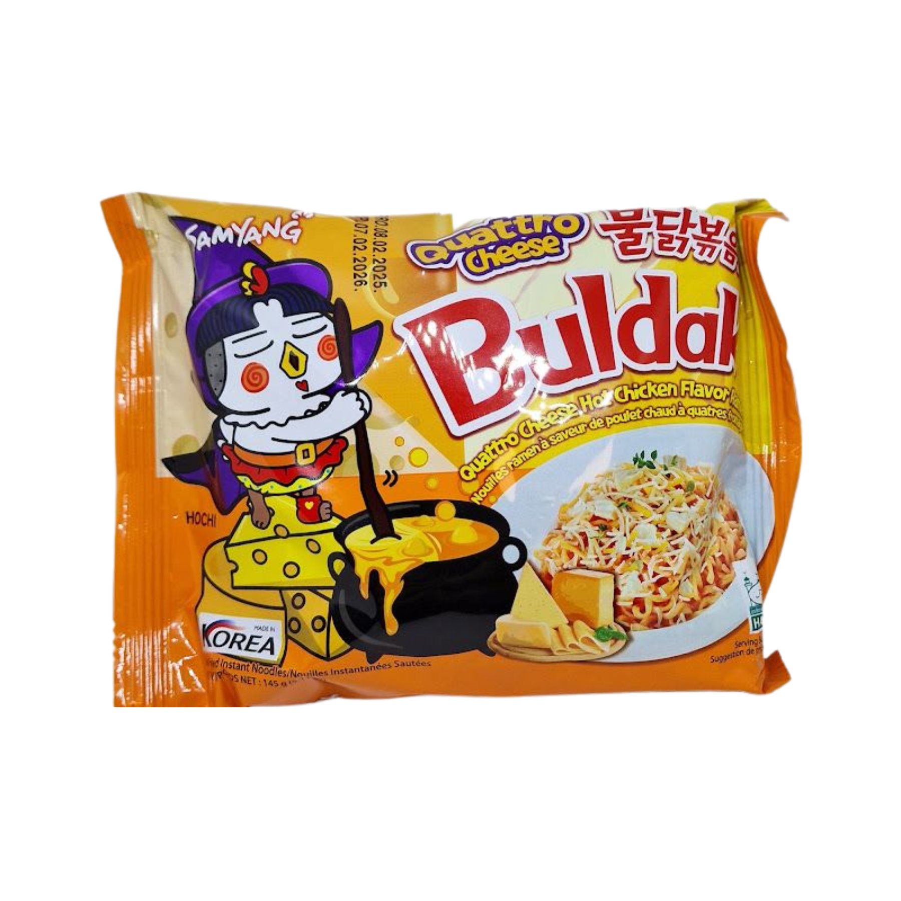 Samyang Buldak Quattro Cheese Hot Chicken Ramen